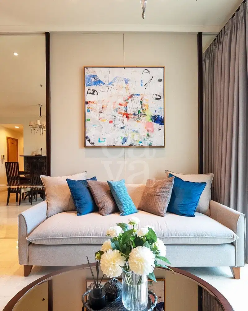 Apartemen senayan residence 2 kamar tidur furnished bagus