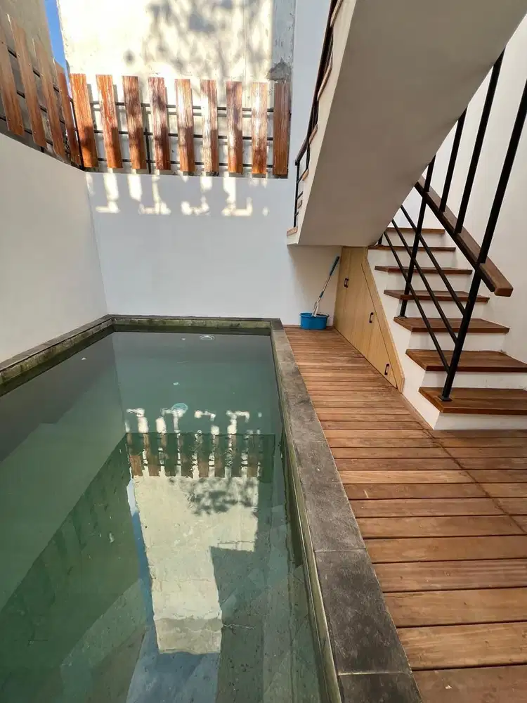 For rent villa at pecatu bali new building with a good material