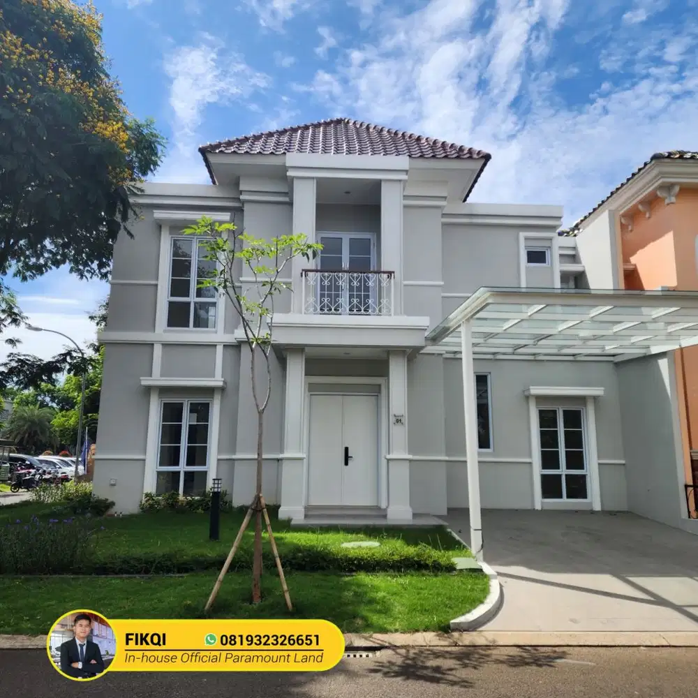 New Alicante Gading Serpong siap huni 12x18 Hoek Mewah