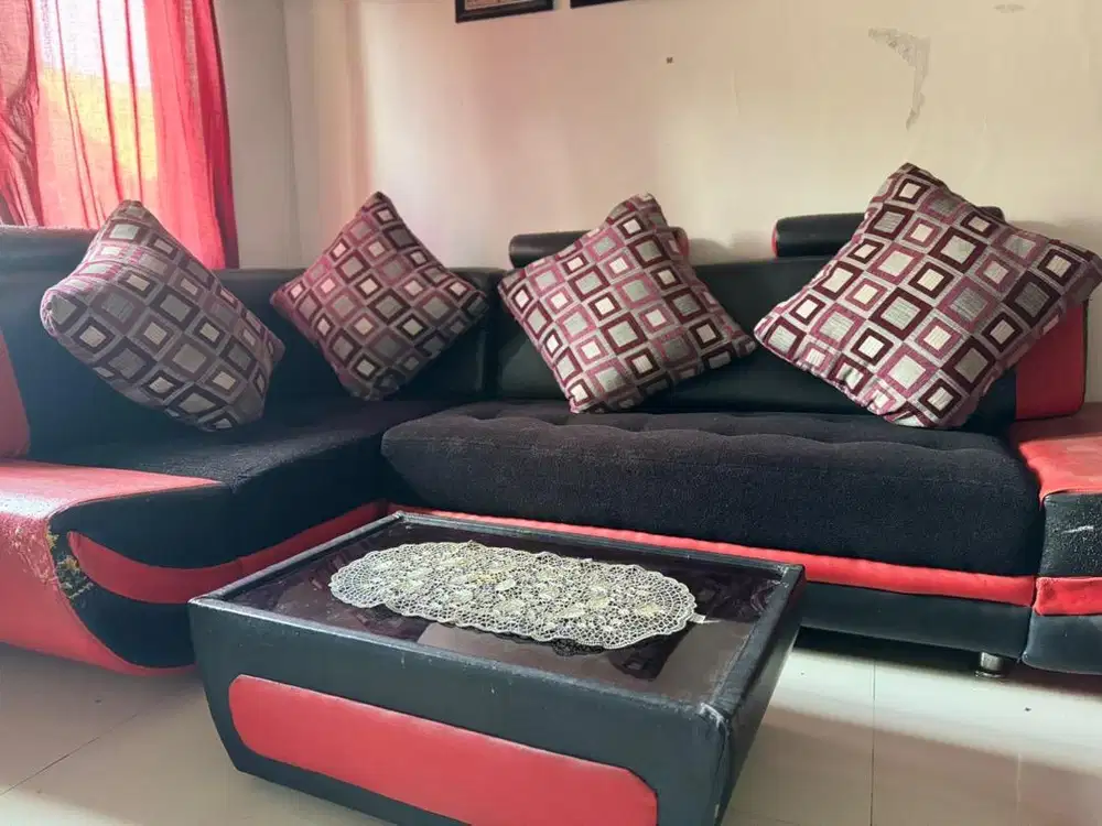 Dijual sofa bantal masih bgus