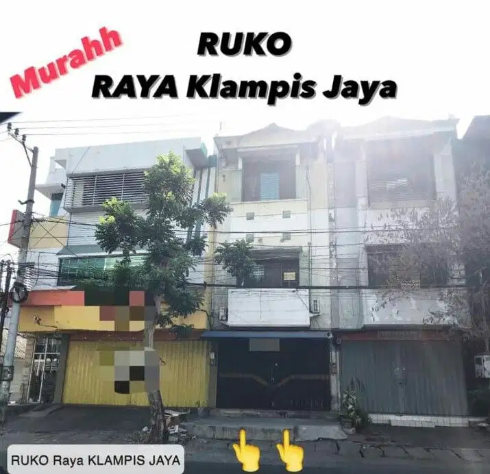 Raya Klampis Jaya Ruko Siap Pakai