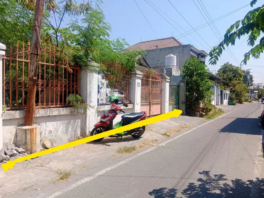 Tanah Strategis dekat Taman Jaya Wijaya Jebres Solo