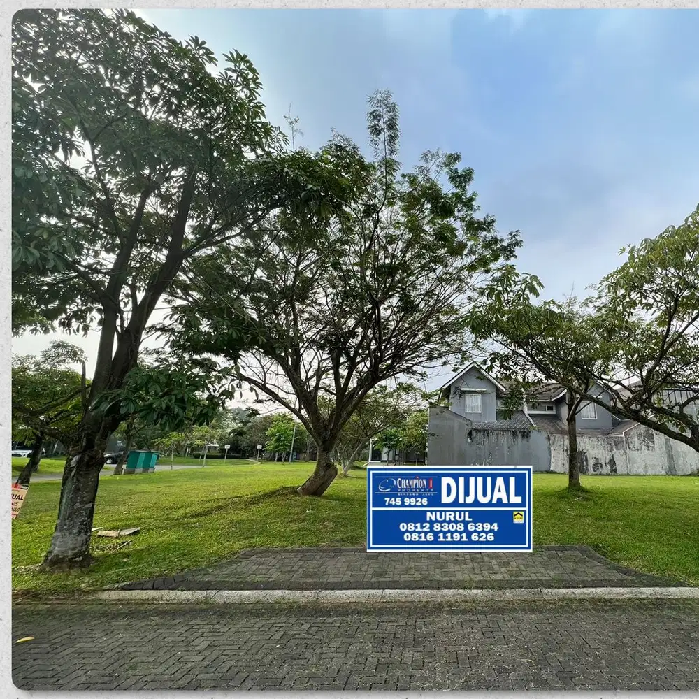 Jual Cepat Kavling Siap Bangun Dalam Cluster The Avani Bsd