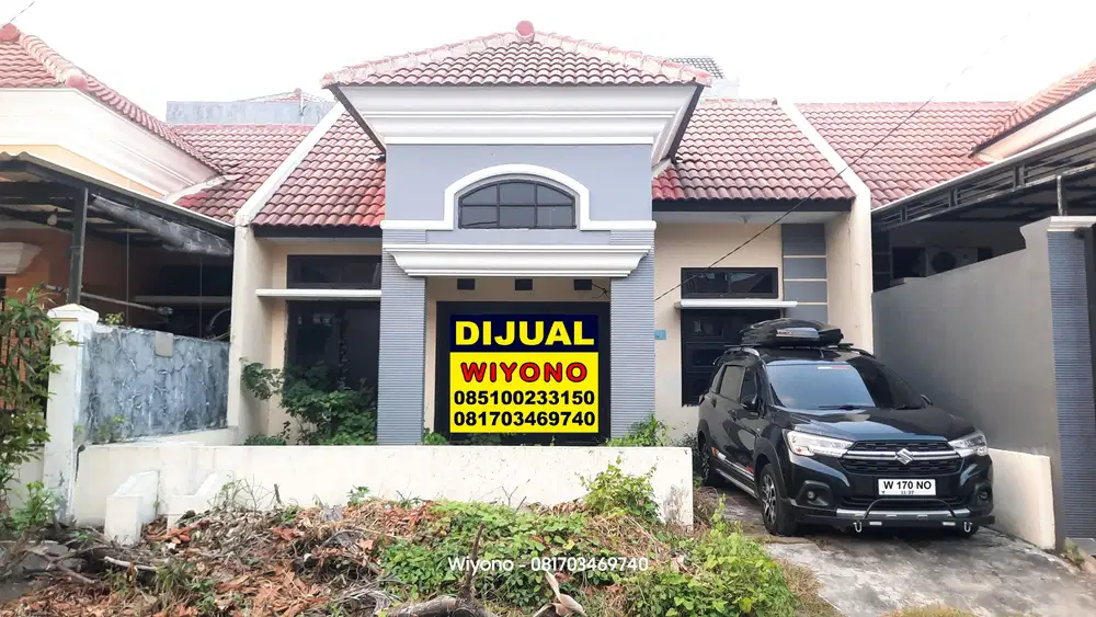 Rumah Wiguna Lebar 8 meter One Gate Keamanan 24 jam