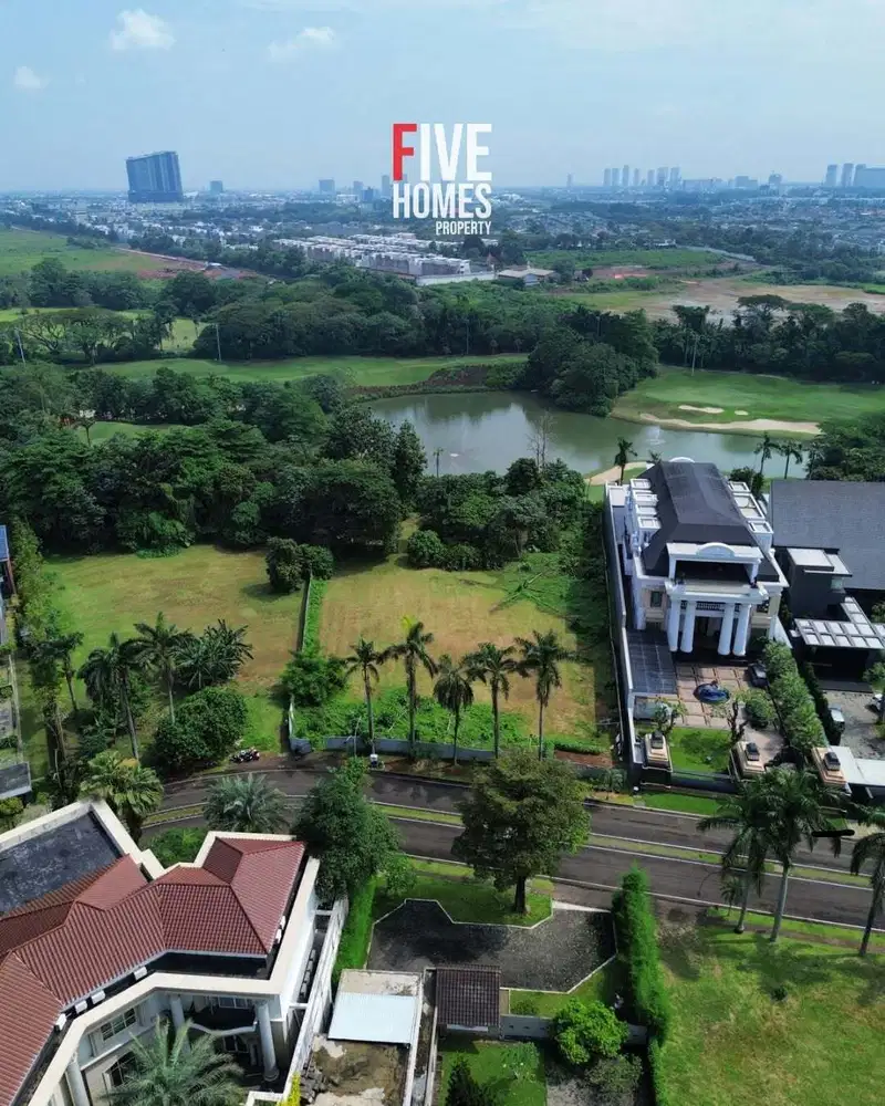 DIJUAL KAVLING SIAP BANGUN VIEW GOLF DI BUKIT GOLF BSD