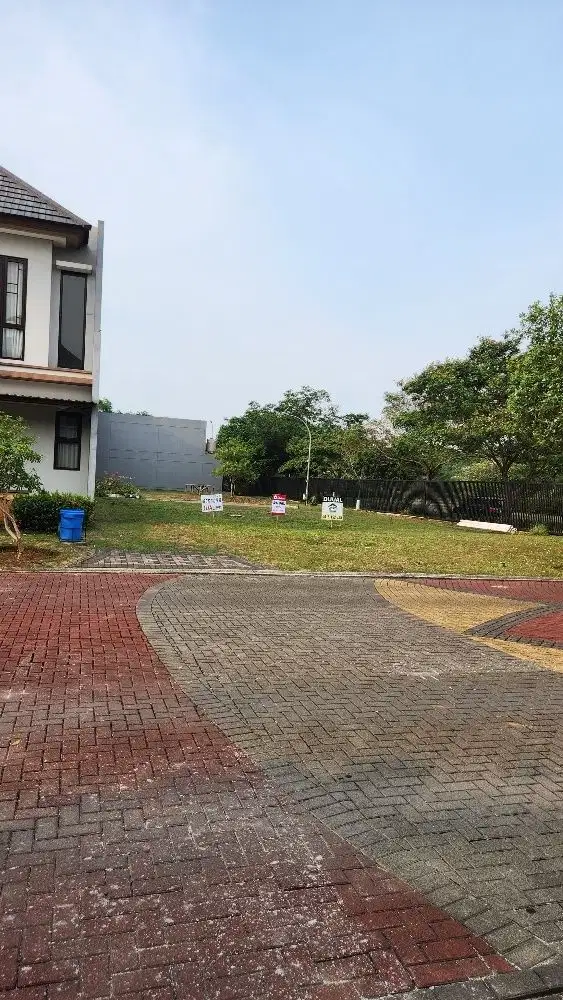 Kavling hoek kotak Selatan - timur di BSD 2 Cluster Amarine - Mozia