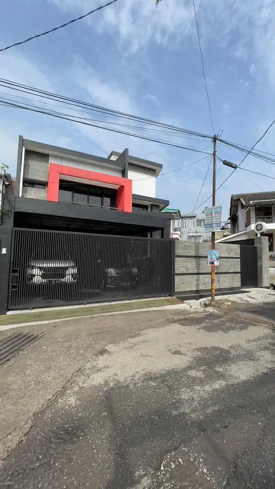 Jual rumah pasteur minimalis modern dekat pintu tol strategis