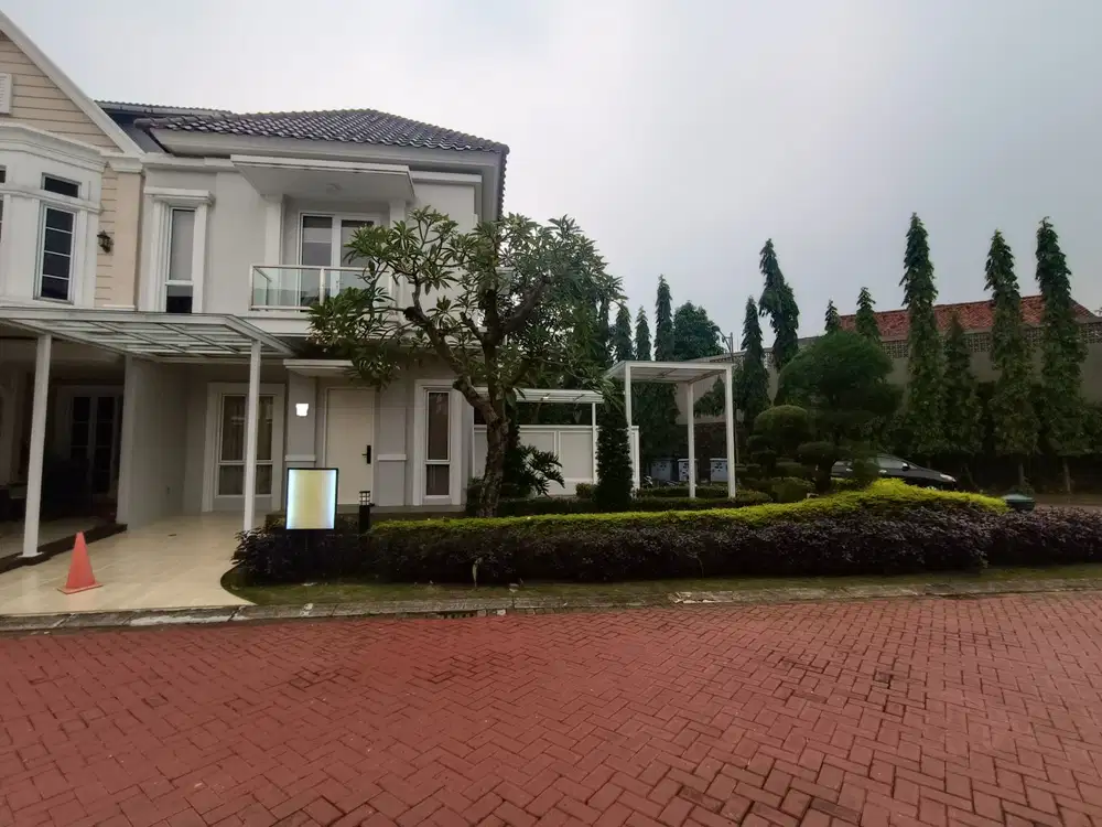 RUMAH MEWAH FULL FURNISH HOOK, GADING SERPONG CLUSTER BOSTON