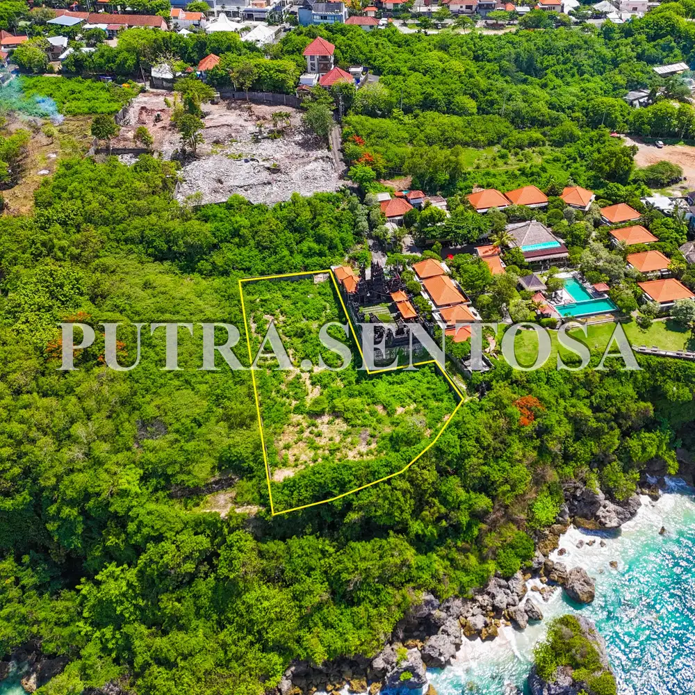 PREMIUM CLIFF TOP LAND AT SULUBAN BEACH PECATU WITH OCEAN VIEW