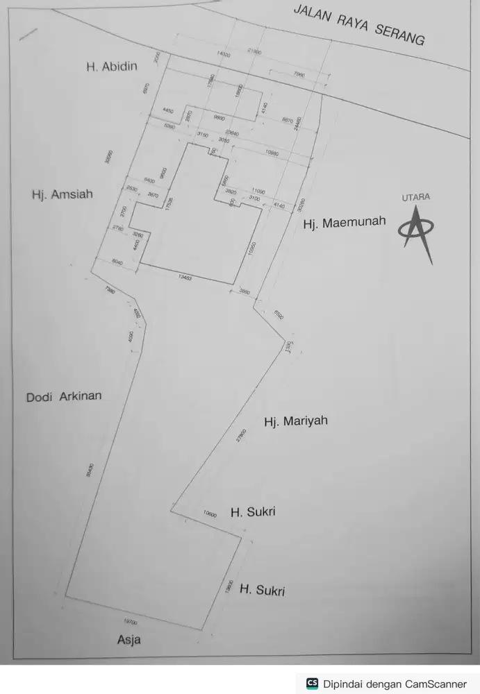 DIJUAL TANAH DI PINGGIR JALAN RAYA SERANG ROW 30 METER BALARAJA