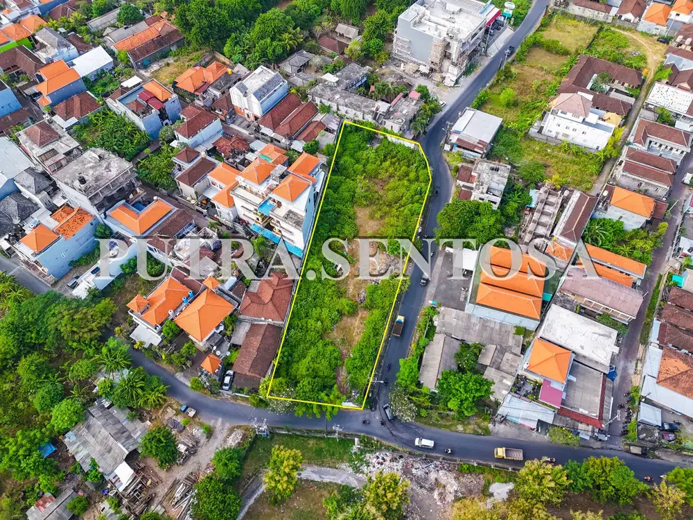 TANAH JIMBARAN UNUD JALAN UTAMA GOA GONG