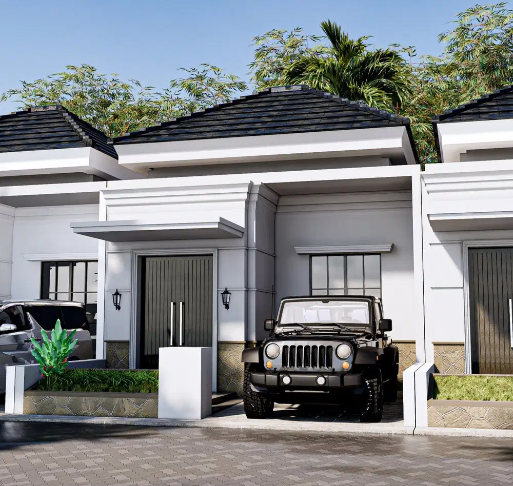 Dijual rumah cluster gaya eropa di cihanjuang antara Cimahi Lembang