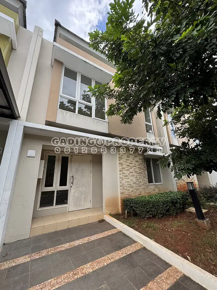 rumah 2 lantai murah! cluster thompson scientia - gading serpong.