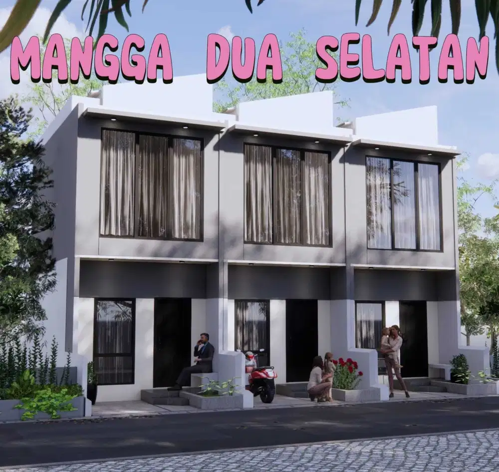 Rumah Baru Cantik di Jln Mangga Dia Selatan