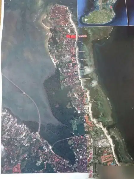 Pusat wisata tanjung benoa akses pantai