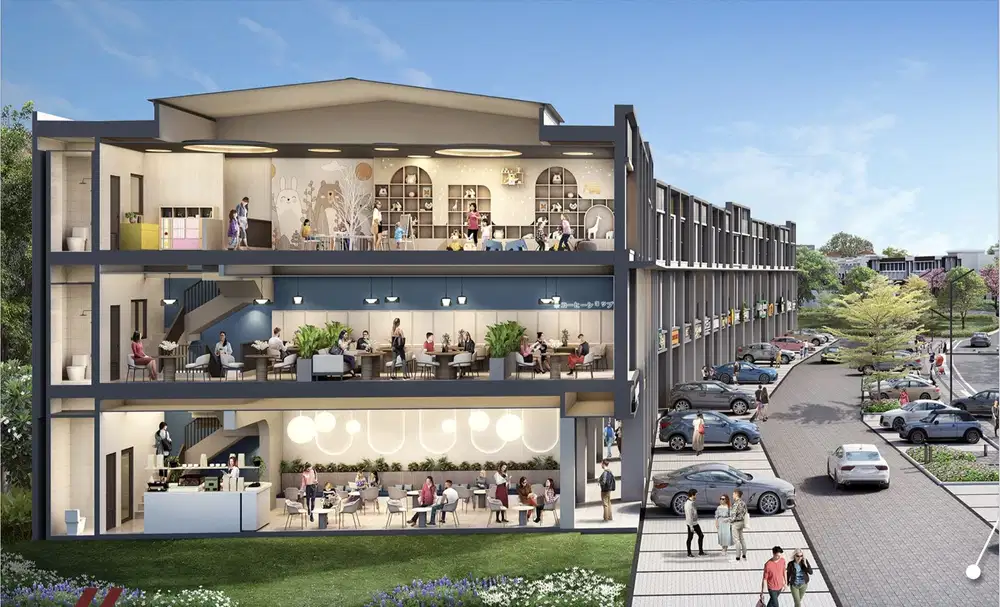 Ruko Gandeng baru DP bisa Dicicil-Carson Gading Serpong