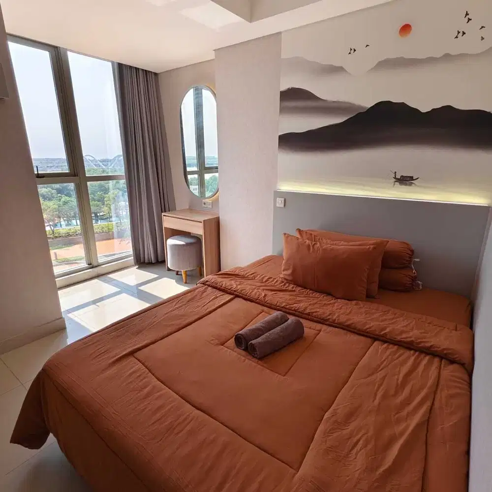 Disewakan Gold Coast Apartemen PIK Type 1 BR Jakarta utara