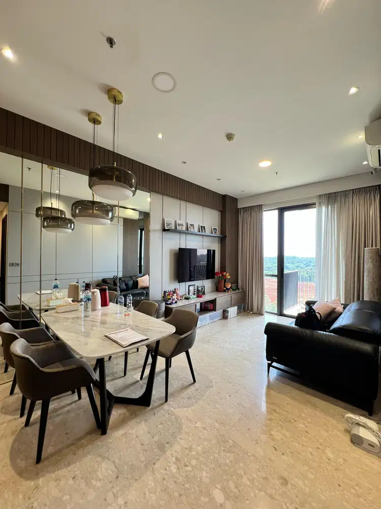 Dijual Apartemen Marigold BSD Premium View Botanical Park Fully Furnis