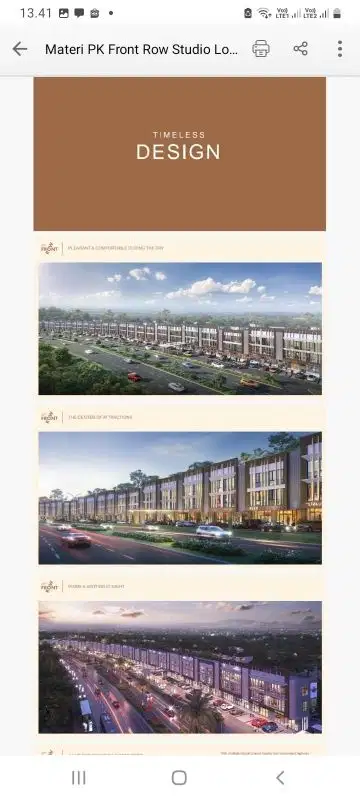 Di Jual BUTUH RUKO BARU Over di KOTA WISATA CIBUBUR