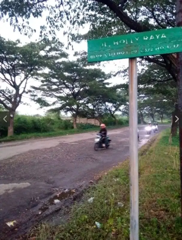Tanah di jalan utama Holy Raya samping tol Sentul