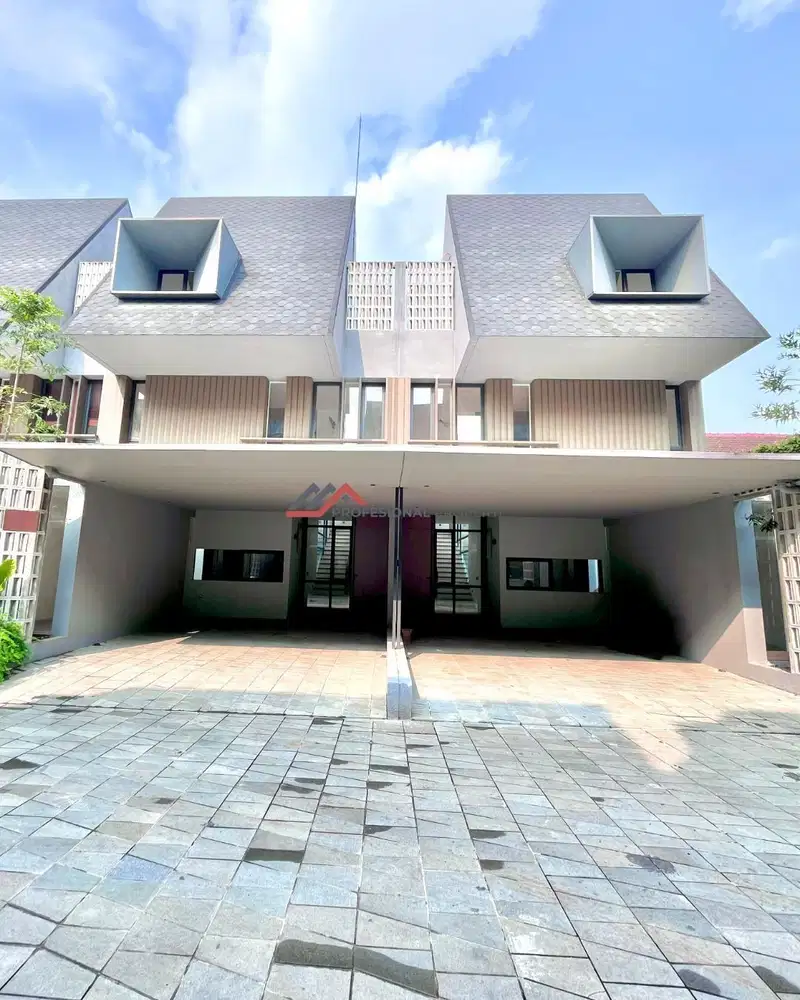 Rumah Baru Modern Minimalis Dalam Town House