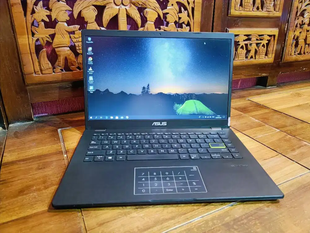 Laptop Asus E410MA NumberPad Intel N4020 Normal Siap Pakai