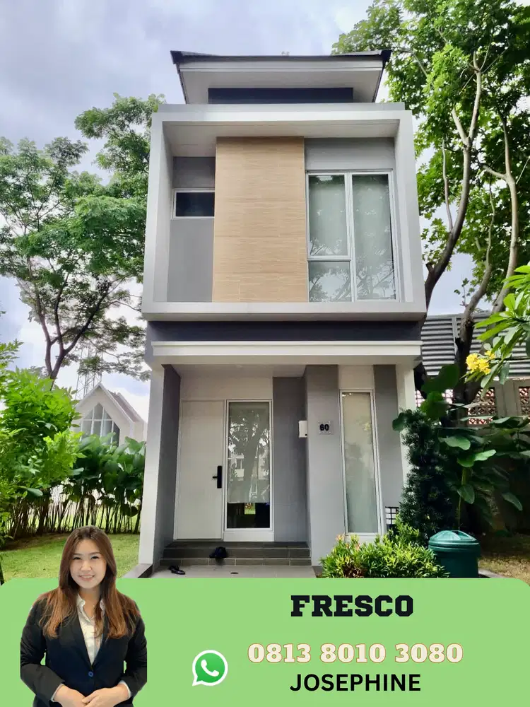 Fresco Amarillo Gading Serpong Rumah 2 Lantai Harga 1M