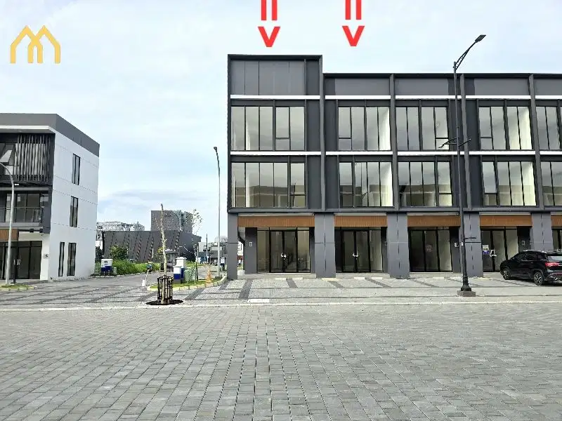 Jual Murah 2 Ruko Gandeng Hampton 3 lantai Hoek Gading Serpong