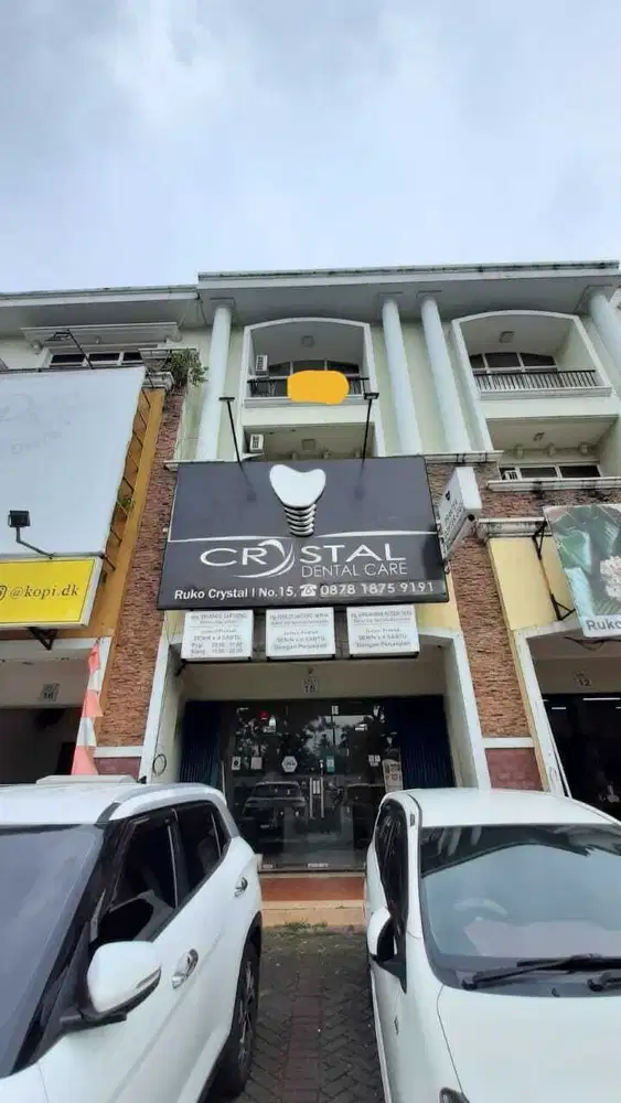 Disewakan Ruko Crystal Lt. 2 & 3