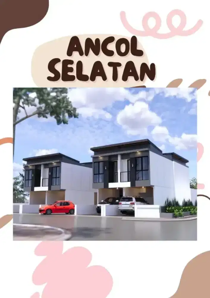 Di Jual Rumah Baru 2 lantai di Ancol Selatan SIap Huni
