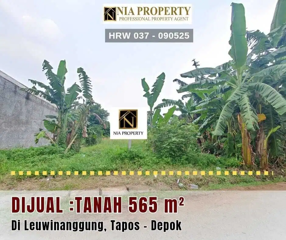 Dijual Tanah Kavling di Leuwinanggung Tapos Depok