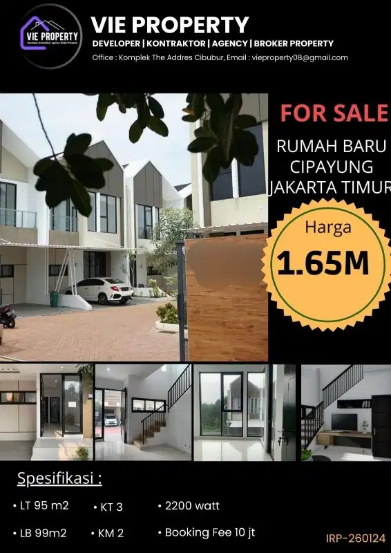 Dijual Cepat   Rumah siap huni minimalis di Cipayung
