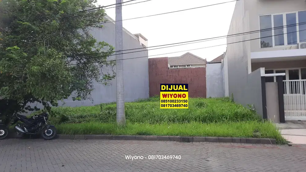 Tanah Araya Strategis Di Jalan Utama Boulevard Araya Tahap 2 Surabaya