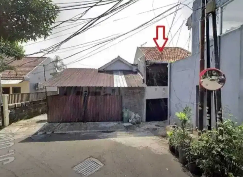 Rumah 2 Lantai Siap Huni di Jl. Udaka, Kemanggisan Ilir - Akses 2Mobil