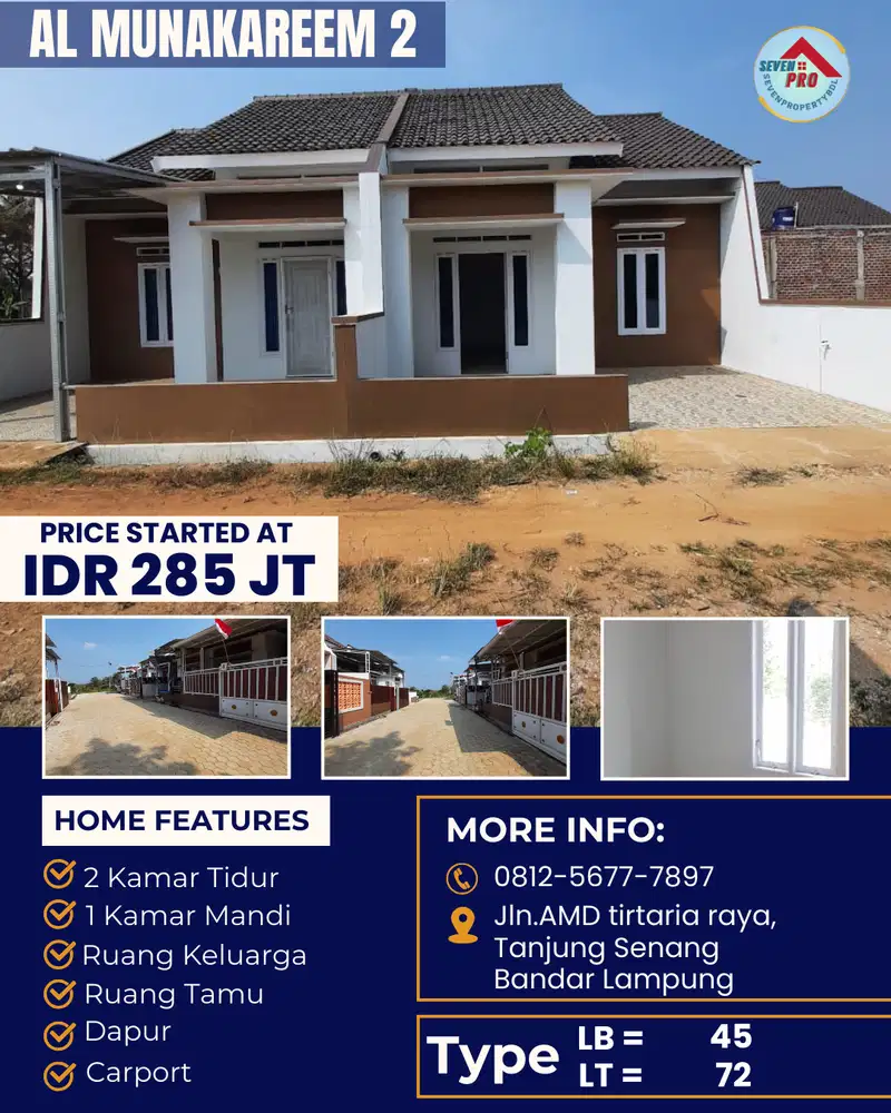 RUMAH CLUSTER MURAH DAN STRATEGIS