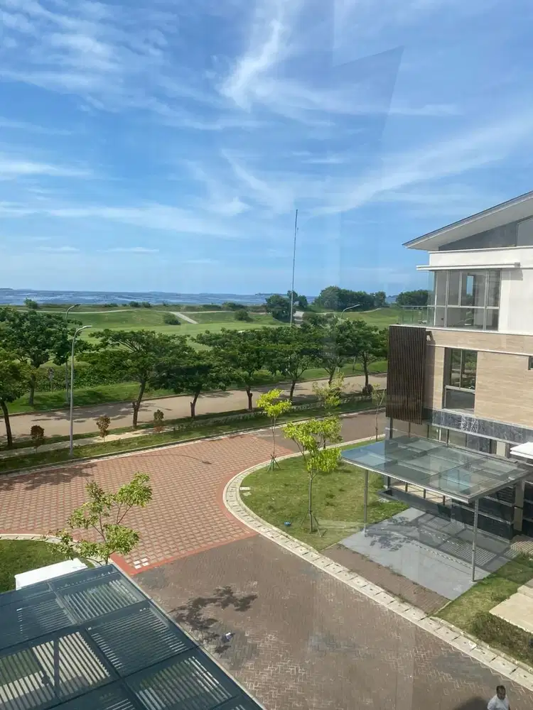 Jual Rumah Mewah Golf Island 12x30 Full Marmer View Laut