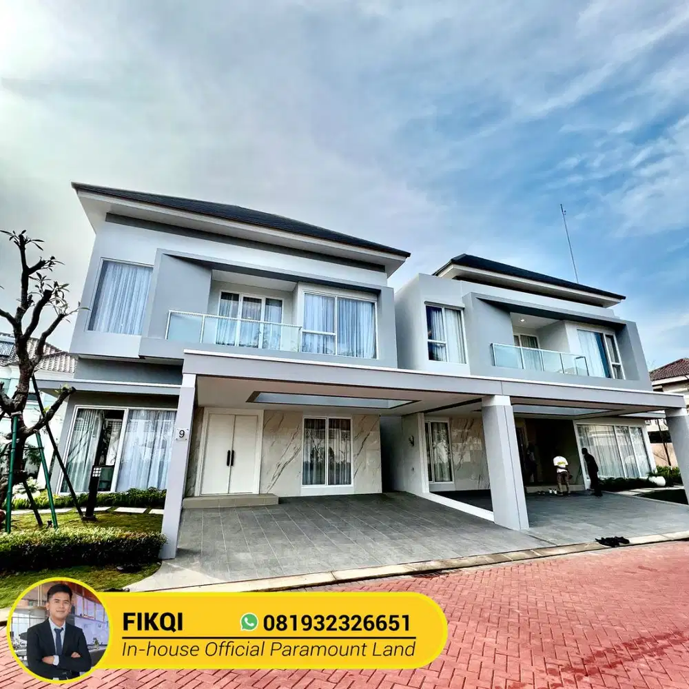 Rumah Mewah Extra Taman  New Menteng Village Gading Serpong