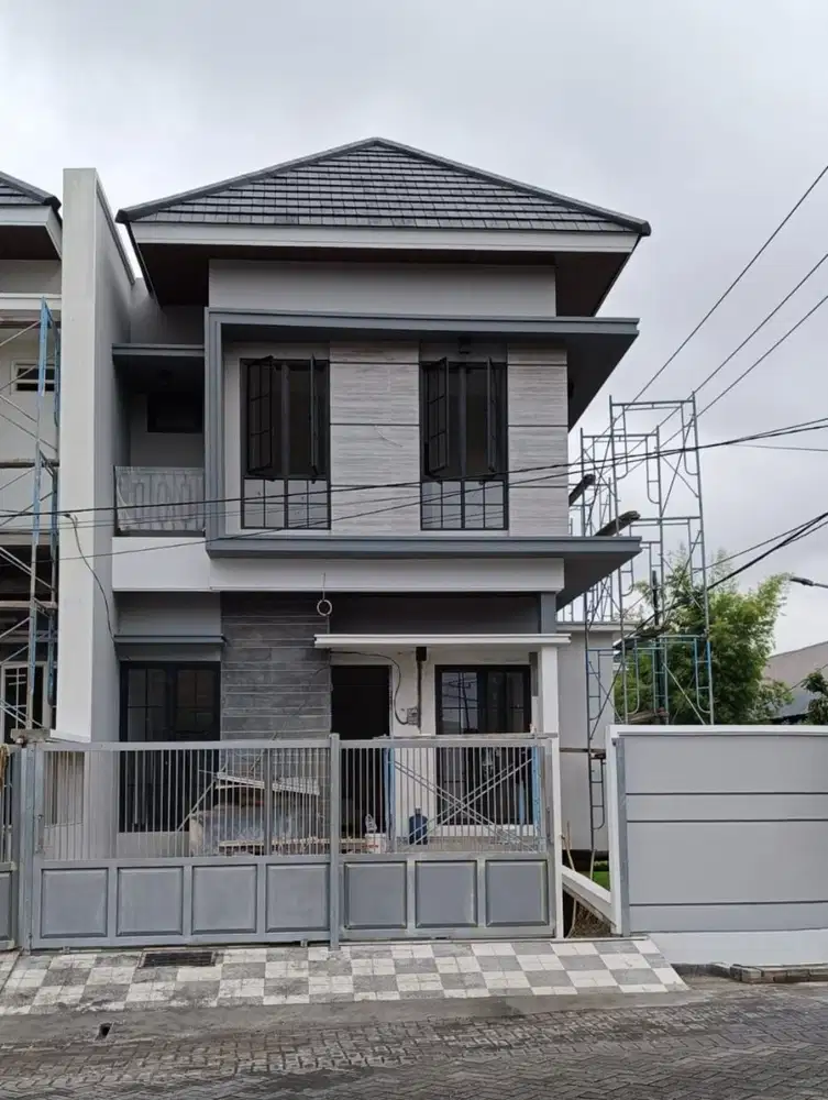 ‼️SISA 1 UNIT, ROW 5 MOBI‼️RUMAH BARU GRESS HOOK WISMA MUKTI KLAMPIS.