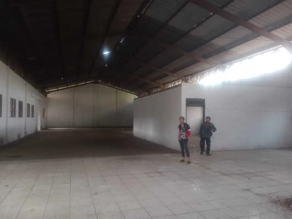 Gudang Luas Batu Ceper Tangerang akses kontainer 40 Feet, SHM CL 518 i