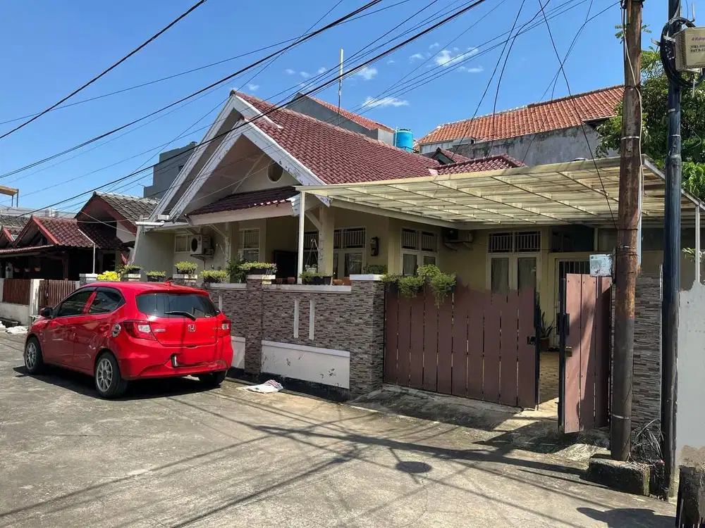 Dijual Rumah Hook Nyaman Sehat Banyak Sirkulasi Udara Di Jatibening
