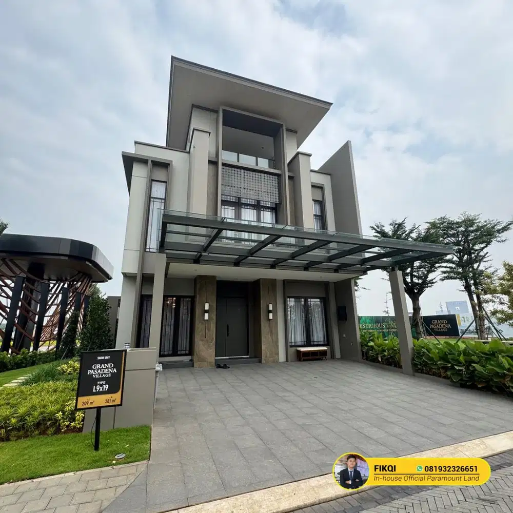 Rumah Mewah Grand Pasadena Village by Paramountland