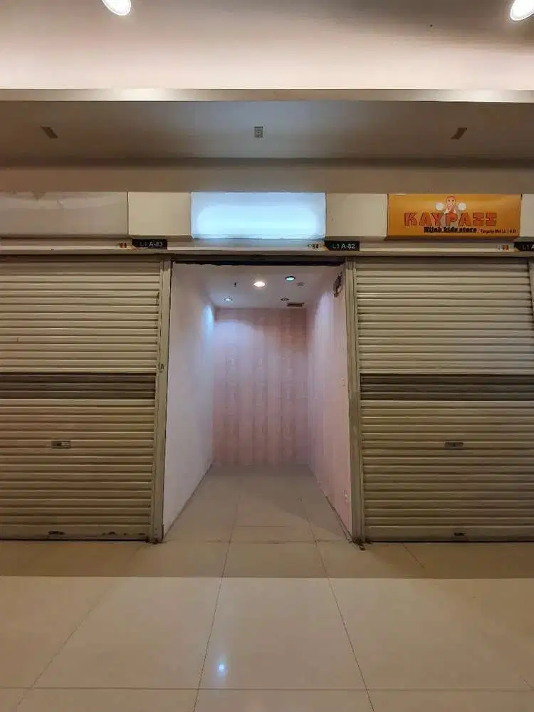 Sewa toko kios murah baju fashion Tangcity Mall
