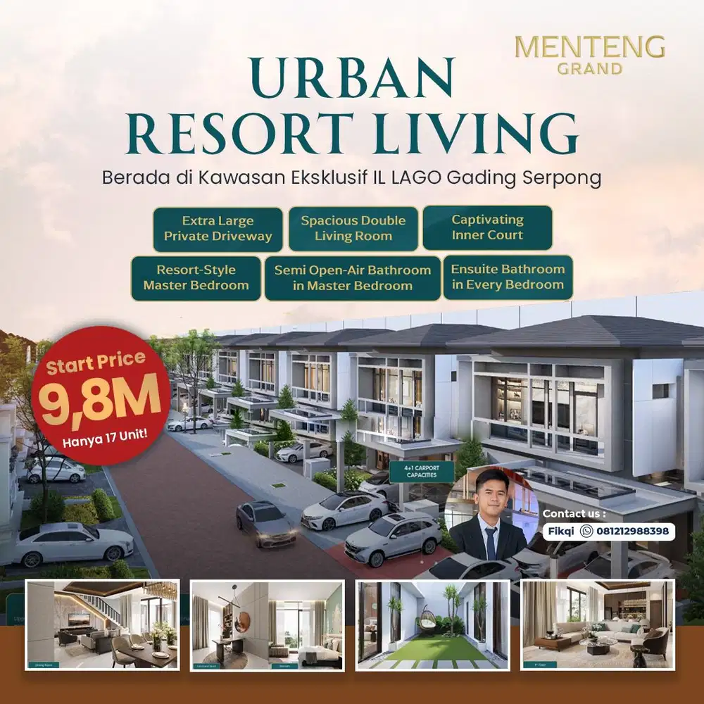 Rumah Mewah Menteng Grand Berkonsep Urban Resort Living