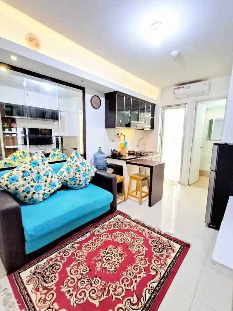 Sewa bulanan Apartemen Bassura city 2 Kamar Furnished