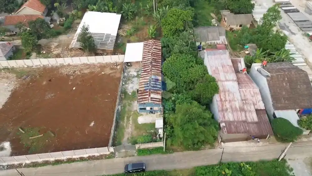 Jual tanah di desa Dangdang Cisauk Tangerang dekat stasiun Cicayur