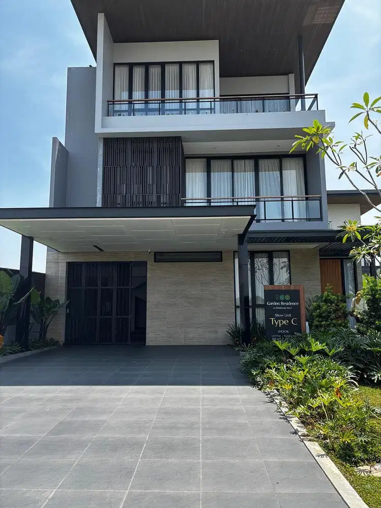 Rumah Mewah di Garden Residence at Emeralda Golf dari Ateraland