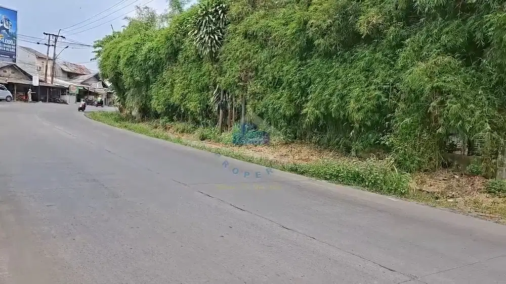 Dijual tanah bonus bangunan di jl raya pemuda gn Sindur Bogor