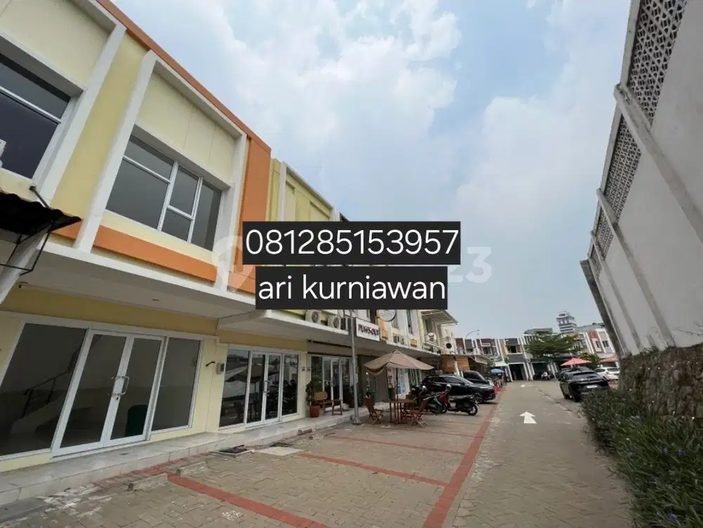 Ruko Sangat Termurah Gading Serpong 1,5m Only 1 Unit Ruko Pasar Modern