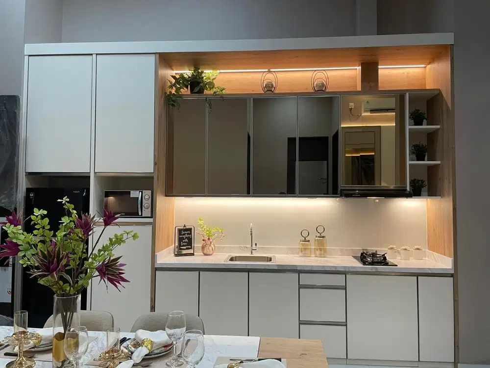 DIJUAL APARTEMENT 1 BR FULL FURNISH MEWAH CENGKARENG JAKARTA BARAT