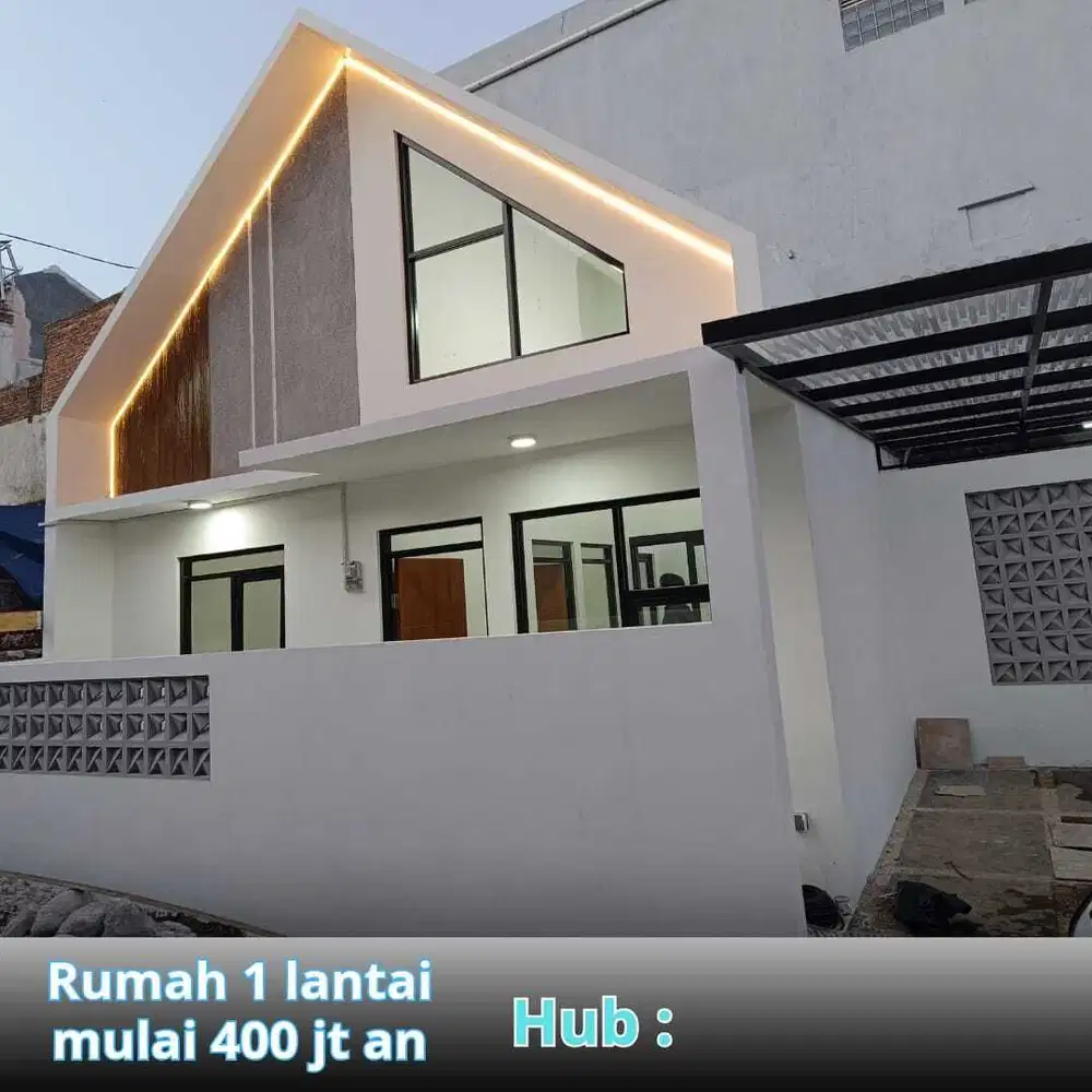 Dijual rumah cluster KPR masuk dan view kota bandung  di jatihandap